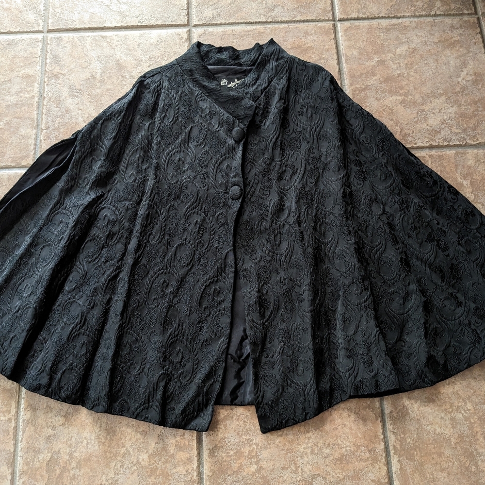 Specialty House Fashion Black cape